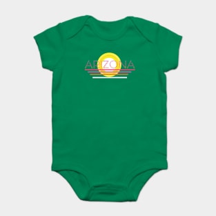 Retro Arizona Sunshine (Colorful) Baby Bodysuit